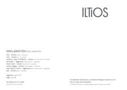 Speisekarte Bergrestaurant Iltios